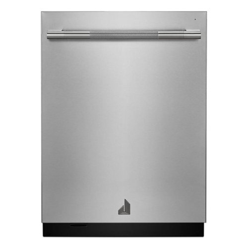 JennAir - RISE Series Top Control Built-In Stainless Steel Tub Dishwasher with 3rd Rack and 39 dBA - Stainless Steel