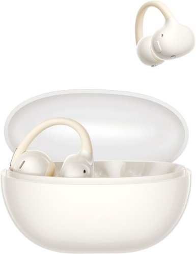 Baseus - Bowie MC2 Air Open-Ear Clip-On Earbuds,4.9 g Fit,40-Hour Playtime,IP67,Bluetooth 6.0 - White