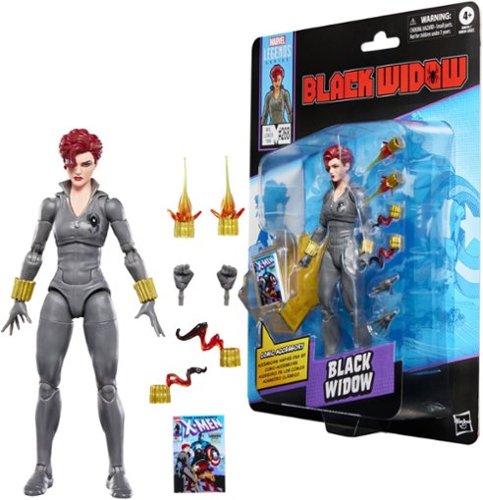 Hasbro - Collectibles - Black Widow - Marvel Legends - Comics-Inspired Action Figure - COLLECTIBLES - Multicolor