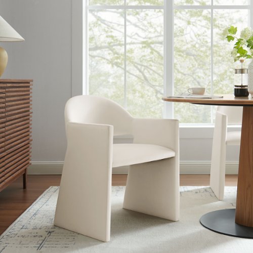 Modway - Talia Dining Armchair - Alabaster-Front_Standard 