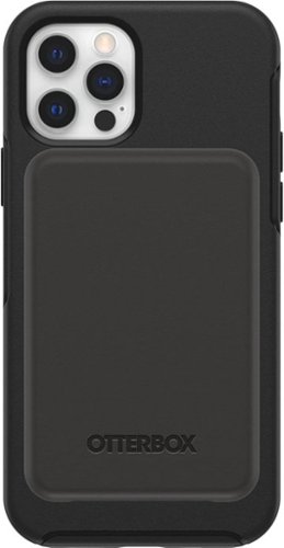 OtterBox - Wireless Power Bank for MagSafe, 3k mAh | Color: - Black-Front_Standard 