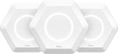  Luma Home - Luma Wireless-AC Dual-Band Wi-Fi Router (3-pack) - White