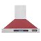 Kucht - 30 inches - Externally Vented - Wall Range Hood - Red-Front_Standard