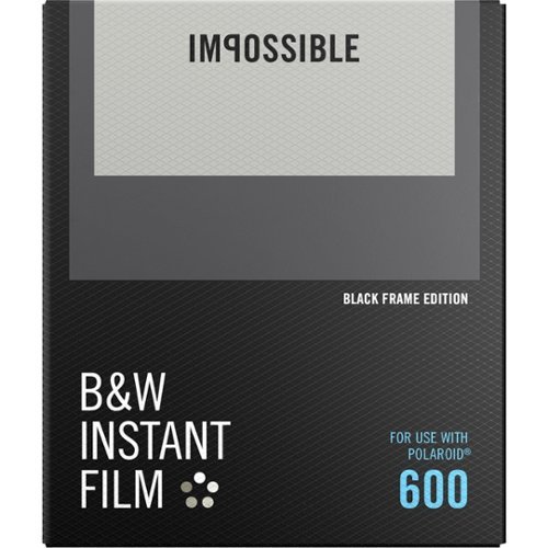  Impossible - B&amp;W Film for 600 Black Frame