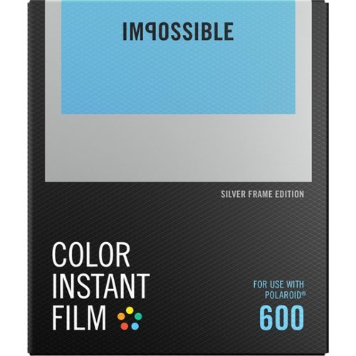  Impossible - Color Film for 600 Silver Frame