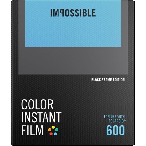  Impossible - Color Film for 600 Black Frame