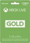 Microsoft - Xbox Live 6 Month Gold Membership-Front_Standard