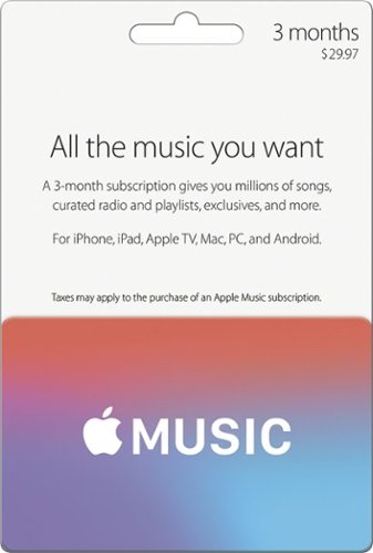  3-Months Apple Music Subscription