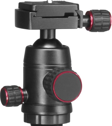 Sunpak TravelLite Pro Reverse Folding 63 Tripod - Black with red accents GLOBAL SHIPPING
