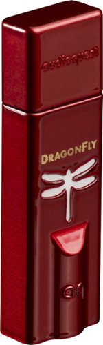  AudioQuest - DragonFly USB DAC and Headphone Amp - Red