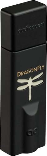 AudioQuest - DragonFly USB DAC and Headphone Amp v1.5 - Black