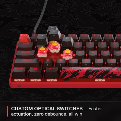 SteelSeries Apex 9 Mini 60% Wired OptiPoint Adjustable Actuation Switch Gaming Keyboard with RGB Lighting - FaZe Clan Limited Edition GLOBAL SHIPPING