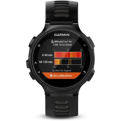 Garmin Forerunner 735xt Smartwatch Run Bundle Black Gray Big
