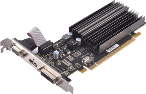 XFX - AMD Radeon R5 220 Core Edition 2GB GDDR3 PCI Express 2.1 Graphics Card - Silver