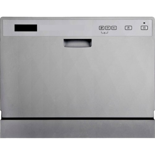 Midea - 6-Place Setting Countertop Dishwasher-Front_Standard 