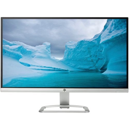 HP - 25er 25" IPS LED FHD Monitor - Blizzard White-Front_Standard 