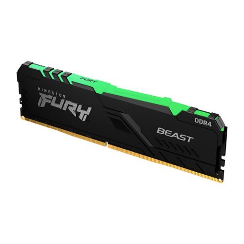Kingston FURY Beast KF432C16BB1A/16 X16GB (2X8GB) 3200MHz DDR4 CL16 DIMM 1Gx8  RGB Desktop Memory INTERNATIONAL SHIPPING