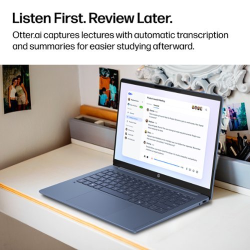 HP OmniBook 3 - 14 2K OLED Laptop - Snapdragon X (8-Core CPU) - 16GB Memory - 512GB SSD - Copilot+ - 41+ Hrs Battery Life¹ - Starlit Blue BUY IN EUROPE