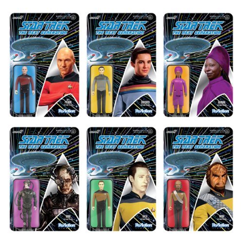 Super7 ReAction 3.75 in Plastic Star Trek: The Next Generation - Data HOW TO BUY