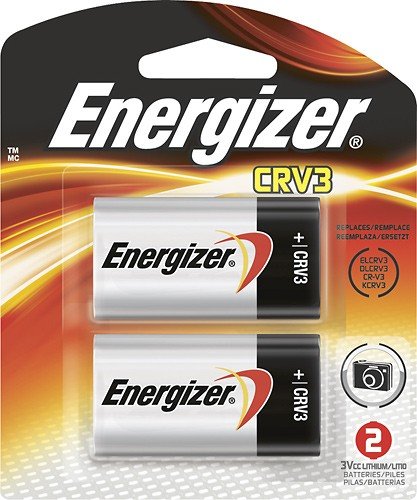  Energizer® - CRV3 3-Volt Lithium Photo Battery (2-Pack)
