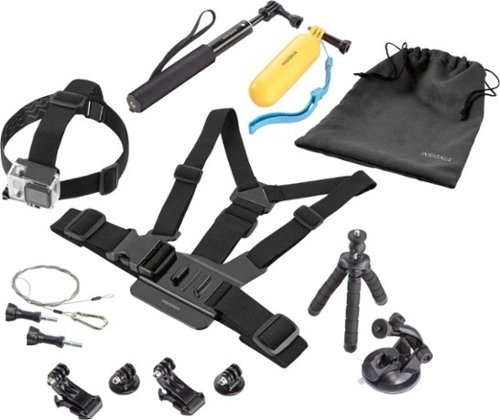  Insignia™ - Essential Accessory Kit for GoPro Action Camera