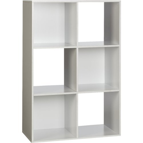 OneSpace - 6-Cube Organizer - White