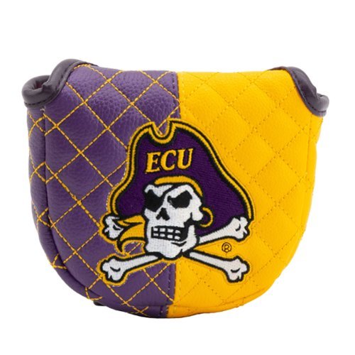 Team Golf - ECU Pirates Quilted Mallet Putter Cover - Multicolor-Front_Standard 