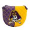 Team Golf - ECU Pirates Quilted Mallet Putter Cover - Multicolor-Front_Standard