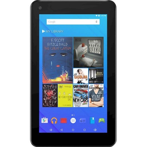 Ematic - 7" - Tablet - 8GB - Blue-Front_Standard