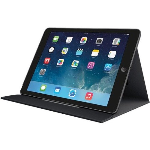  Logitech - Turnaround Case for Apple® iPad® Air - Intense Black