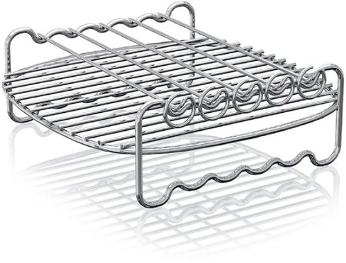 Philips - Airfryer Double Layer Rack Accessory with Skewers for XL model Airfryers - Stainless Steel