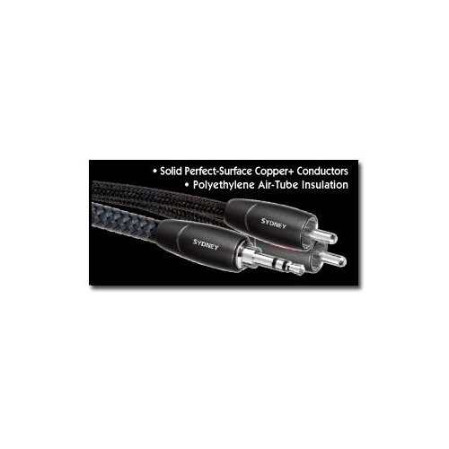 AudioQuest 5' Audio Cable - Black WORLDWIDE DELIVERY