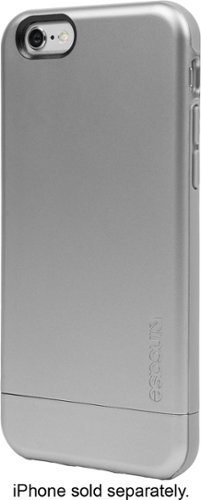  Incase Designs - Incase Pro Slider Back Cover for Apple iPhone 6 and 6s - Metallic Gray