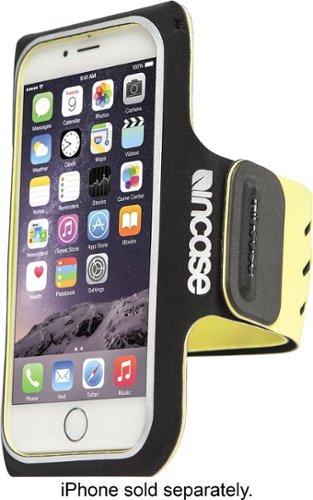  Incase - Sports Armband for Apple iPhone 6 and 6s - Black/Lumen