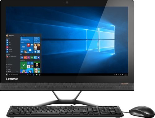 Lenovo - 300-23ACL 23&quot; Touch-Screen All-In-One - AMD A8-Series - 8GB Memory - 2TB Hard Drive - Black