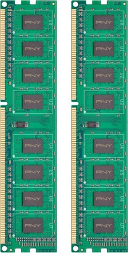  PNY - Performance 16GB (2PK 8GB) 1.6GHz DDR3 Desktop Memory - Green