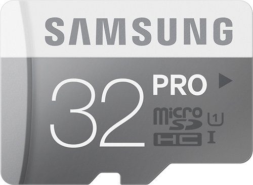  Samsung - 32GB microSD Class 10 UHS-1 Memory Card