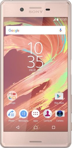  Sony - Xperia X 4G LTE with 32GB Memory Cell Phone Unlocked - Rose Gold