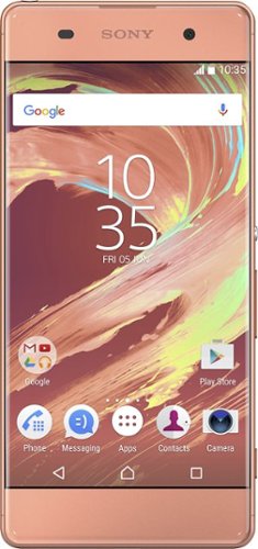  Sony - XPERIA XA 4G LTE with 16GB Memory Cell Phone (Unlocked) - Rose gold