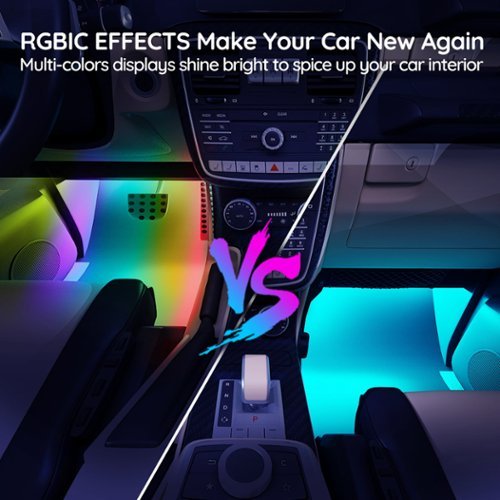 Govee RGBIC Interior Car Light - Multi WORLDWIDE DELIVERY