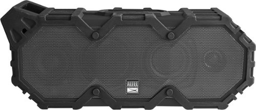  Altec Lansing - Super Life Jacket Portable Wireless Speaker - Black Steel Gray