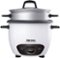 AROMA - 6-Cup Rice Cooker - White-Angle_Standard