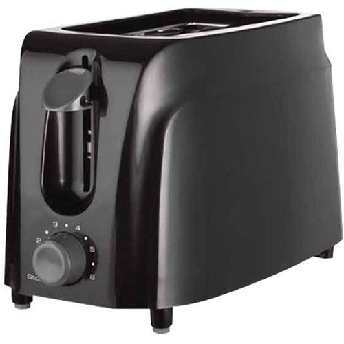 Brentwood - 2-Slice Wide-Slot Toaster - Black-Angle_Standard 