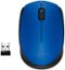 Logitech - M170 Wireless Compact Optical Ambidextrous Mouse - Blue-Front_Standard 