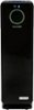 GermGuardian - 22-inch Wifi Smart Air Purifier with True HEPA Pure Filter, UV-C Light and Air Quality Monitor for Medium to Large Rooms - Black Onyx-Front_Standard