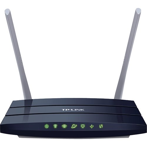 TP-Link - Archer AC1200 Dual-Band Wi-Fi 5 Router - Black