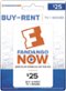 Fandango - $25 Gift Card-Front_Standard