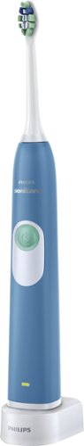  Philips Sonicare - 2 Series Electric Toothbrush - White on steel blue
