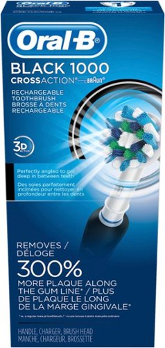 Oral-B Pro 1000 Electric Toothbrush - Black GLOBAL SHIPPING