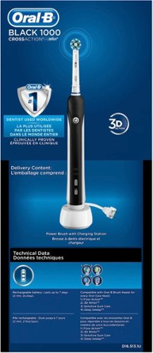 Oral-B Pro 1000 Electric Toothbrush - Black WHERE TO BUY